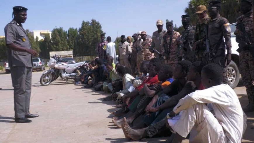 Tchad : 15 présumés malfrats arrêtés à N’Djamena