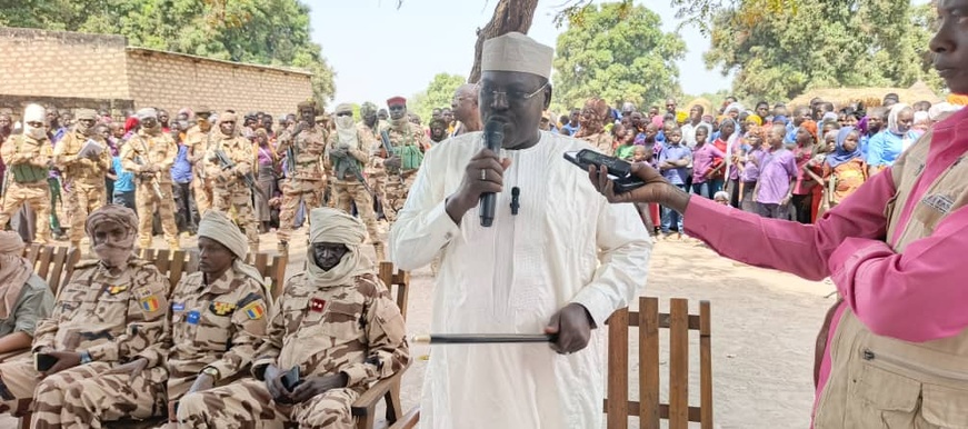 Tchad : Le délégué général du Moyen-Chari en mission de paix à Bragoto