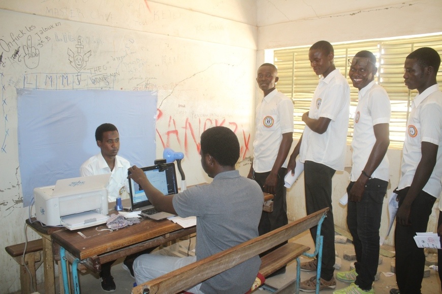 Tchad - Enrôlement biométrique des candidats libres au baccalauréat : C’est parti !