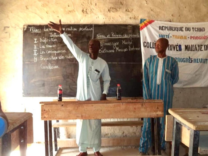 Tchad - Mao : Les élèves du collège Malllaye sensibilisés à la lutte contre la violence en milieu scolaire