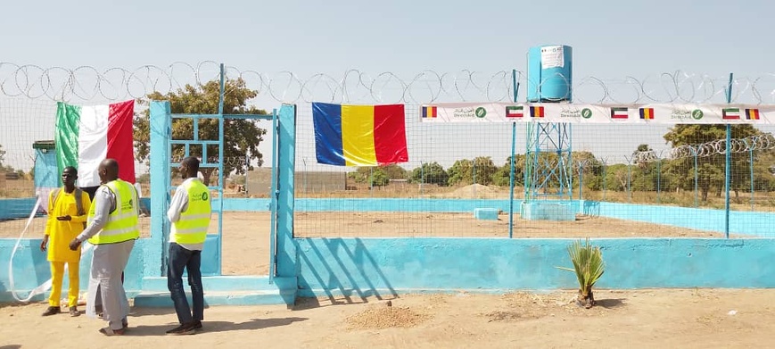 Tchad : un château d'eau de 20 mètres cubes offert à la population de Bébédjia