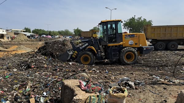 Tchad - Avenue Goukouni Weddeye de Ndjamena : Une opération de nettoyage réussie