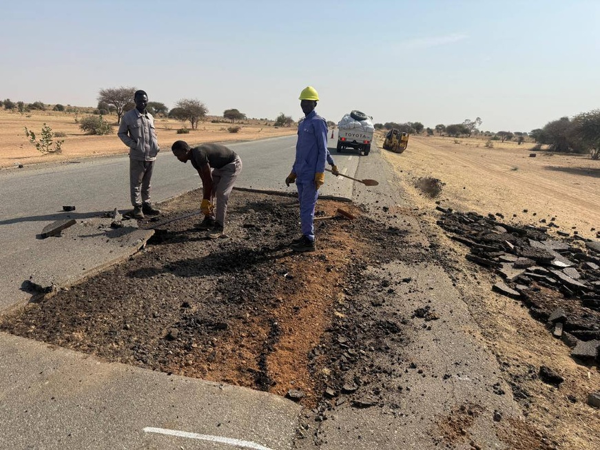 Tchad - Infrastructures : La DER en mission de contrôle sur les axes routiers du Nord-Est