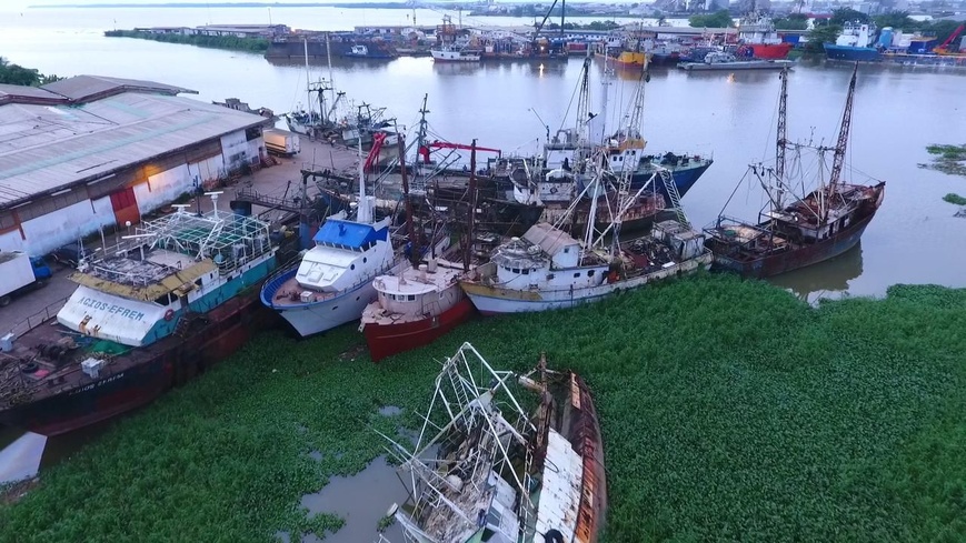 Cameroun : Grand nettoyage au port de Douala-Bonabéri, les épaves disparaissent