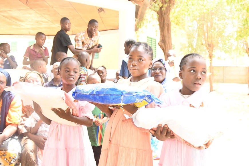 Tchad : Les femmes du Ministère des Infrastructures font un geste de solidarité envers les enfants de SOS Villages d'Enfants