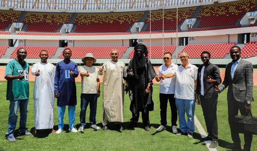 Tchad : Le stade de Mandjafa se prépare à une inauguration historique