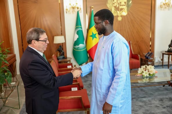 Sénégal : Rencontre entre le Président de la République et le Ministre des Affaires Étrangères de Cuba