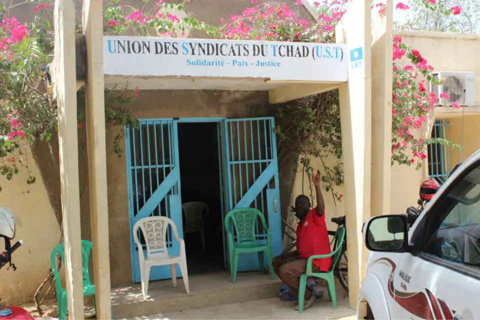 Le siège de l'UST, à N'Djamena. Alwihda Info