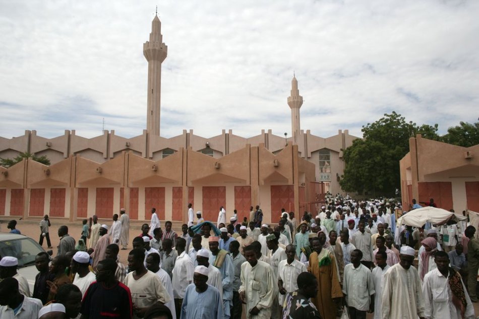 La grande mosquée de N'Djamena. Crédits : /