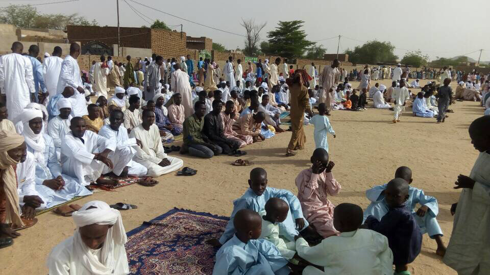 Tchad : En images, la prière de l'Aïd El Fitr à Abéché