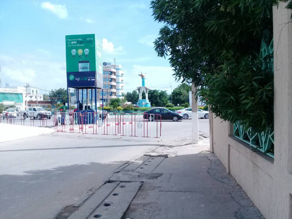 N'Djamena : La mairie bloque plusieurs axes menant à l'Aéroport Hassan Djamous