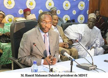 Hamid Mahamat Dalahob, ex-ministre et président du MDST. Crédits photo : Lepays Tchad