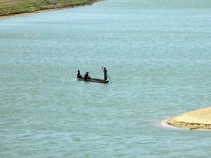 Fleuve Chari, Tchad, 2003. Crédits photo : Claude Hamel/OIF/IEPF