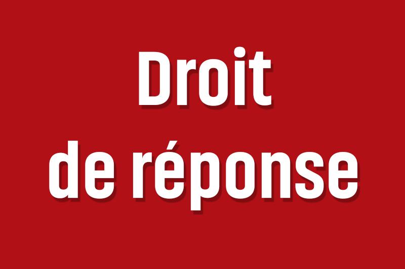 Droit de réponse