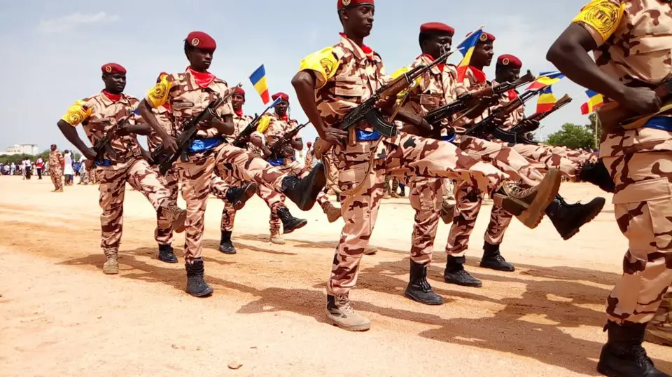 Des militaires tchadiens lors d'un défilé militaire. Alwihda Info/archives