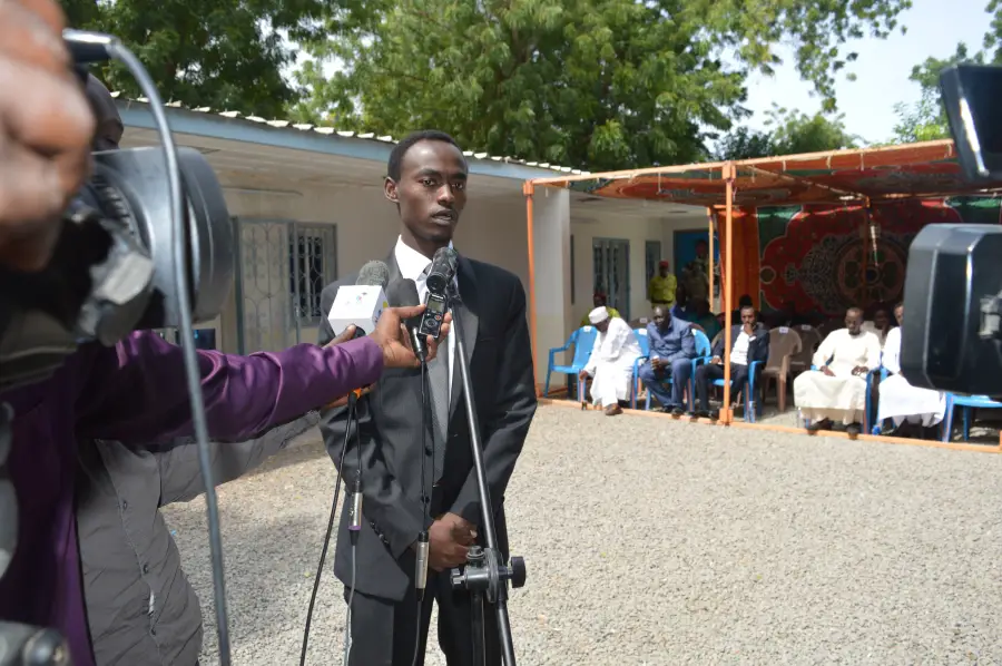 Le directeur général des services des douanes et des droits indirects, Ousman Adam Diki. © MFP