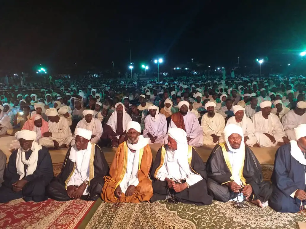 Muhadara sur la cohabitation pacifique, samedi 15 juin 2019 à la Place de la nation d'Abéché, au Ouaddaï. © Alwihda Info