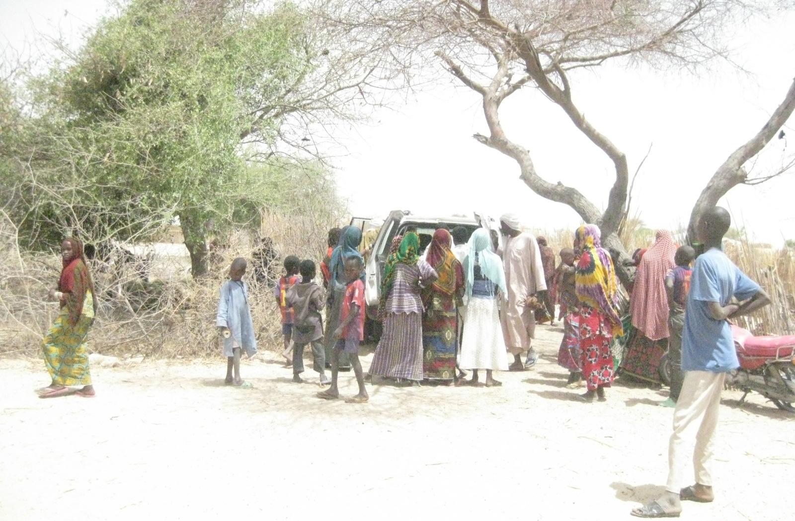 Des civils au Lac Tchad. © Alwihda Info