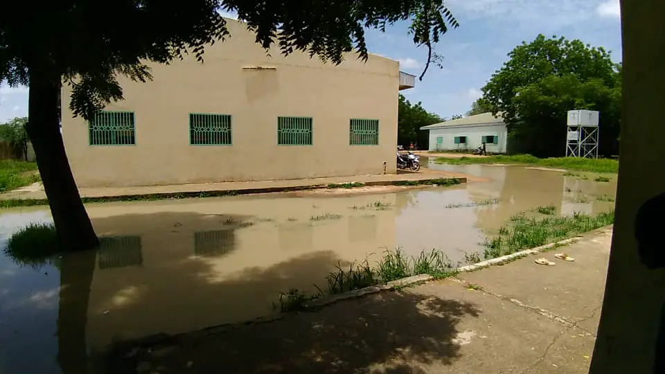 Tchad : le calvaire des étudiants en saison pluvieuse. © Alwihda Info