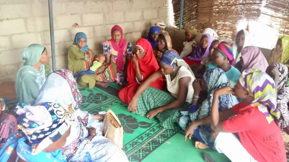 Des femmes détenues à la maison d'arrêt d'Amssinene au Tchad, le 24 juillet 2019. © Alwihda Info