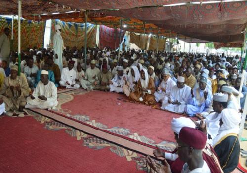 Tchad : le président Idriss Déby rend hommage à Mamadou Kourtou. © PR