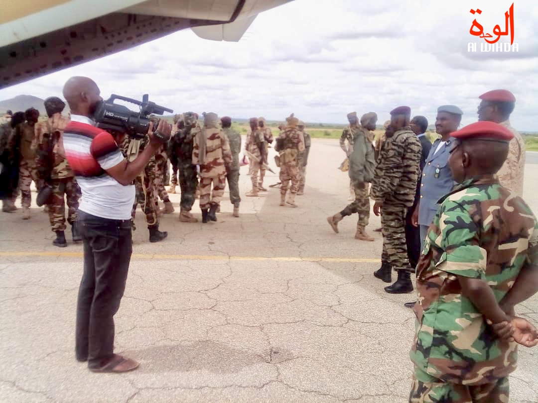 Tchad : un contingent de l'armée est arrivé à Abéché. © Alwihda Info