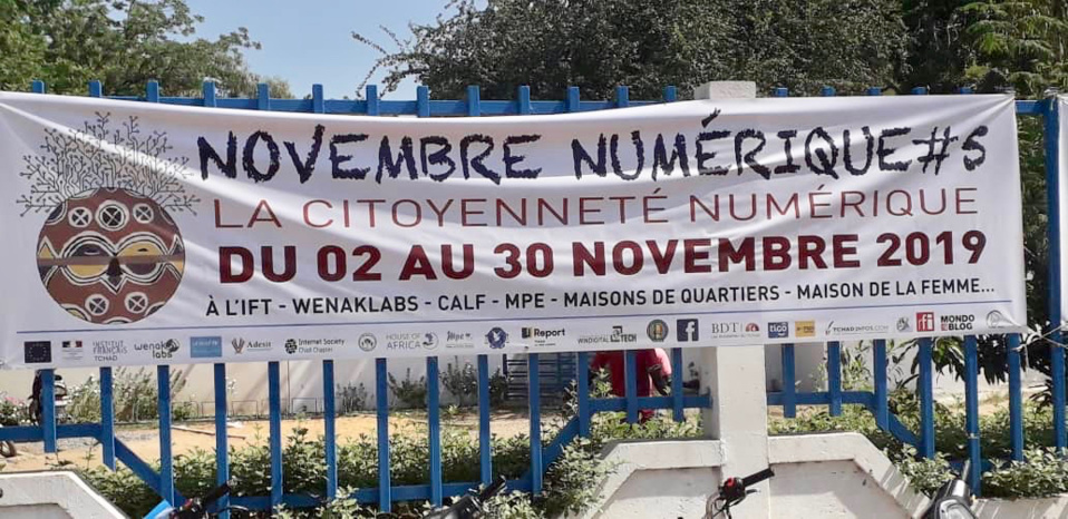 Tchad : un novembre numérique pour promouvoir la citoyenneté sur Internet. © Alwihda Info