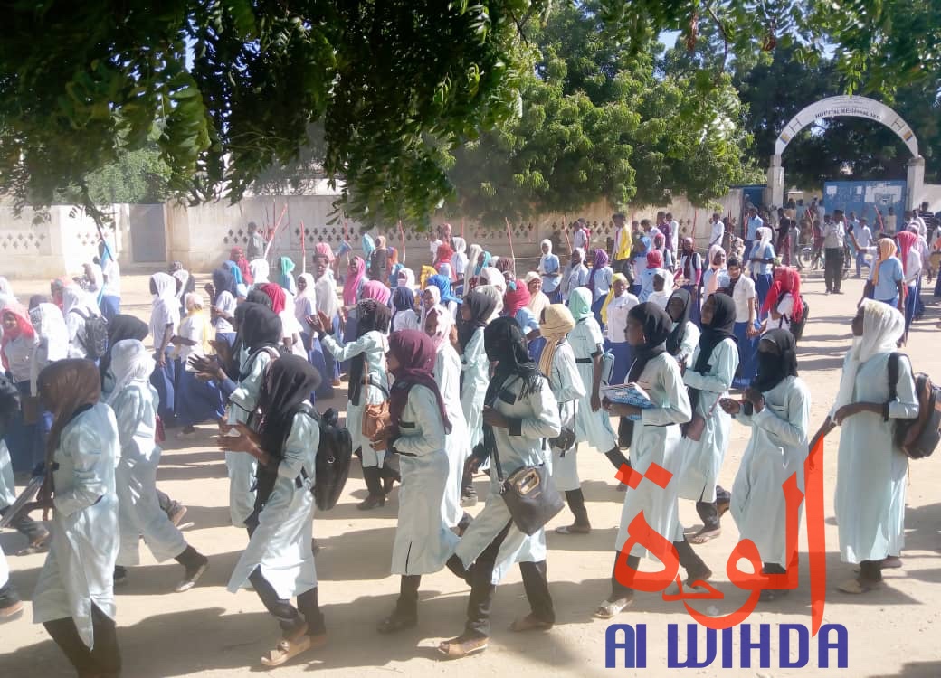 Tchad : une marche de sensibilisation contre le cancer à Ati. © Alwihda Info