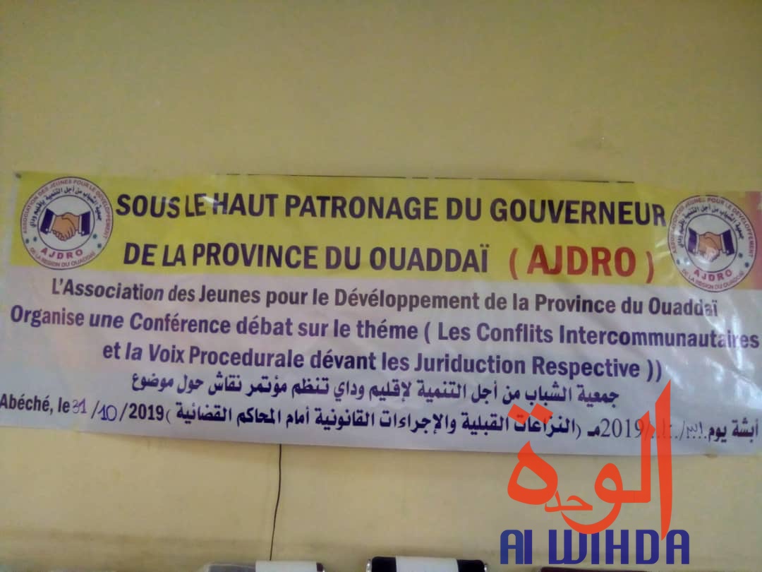 Tchad : à l'Est, une conférence sur la voie procédurale en cas de conflits. © Alwihda Info