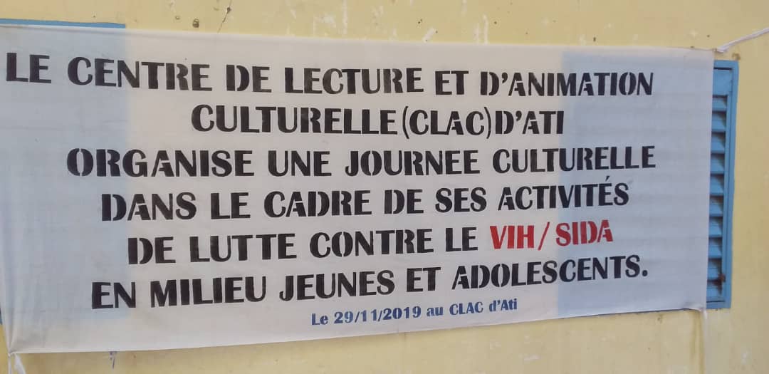 Tchad : les jeunes sensibilisés contre le VIH/SIDA à Ati. © Alwihda Info/H.D.H.