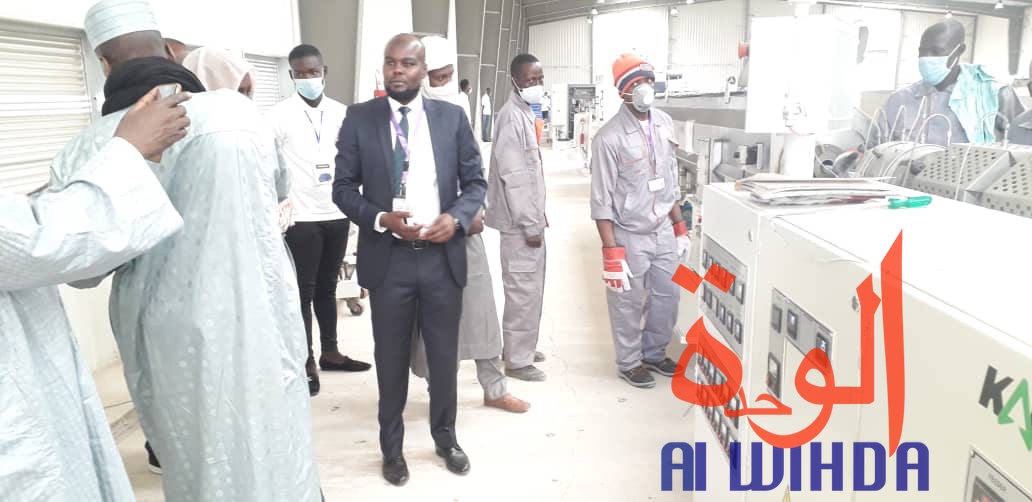 Le Made in Tchad s'impose avec l'usine de fabrication de tuyaux de Farcha. © Alwihda Info