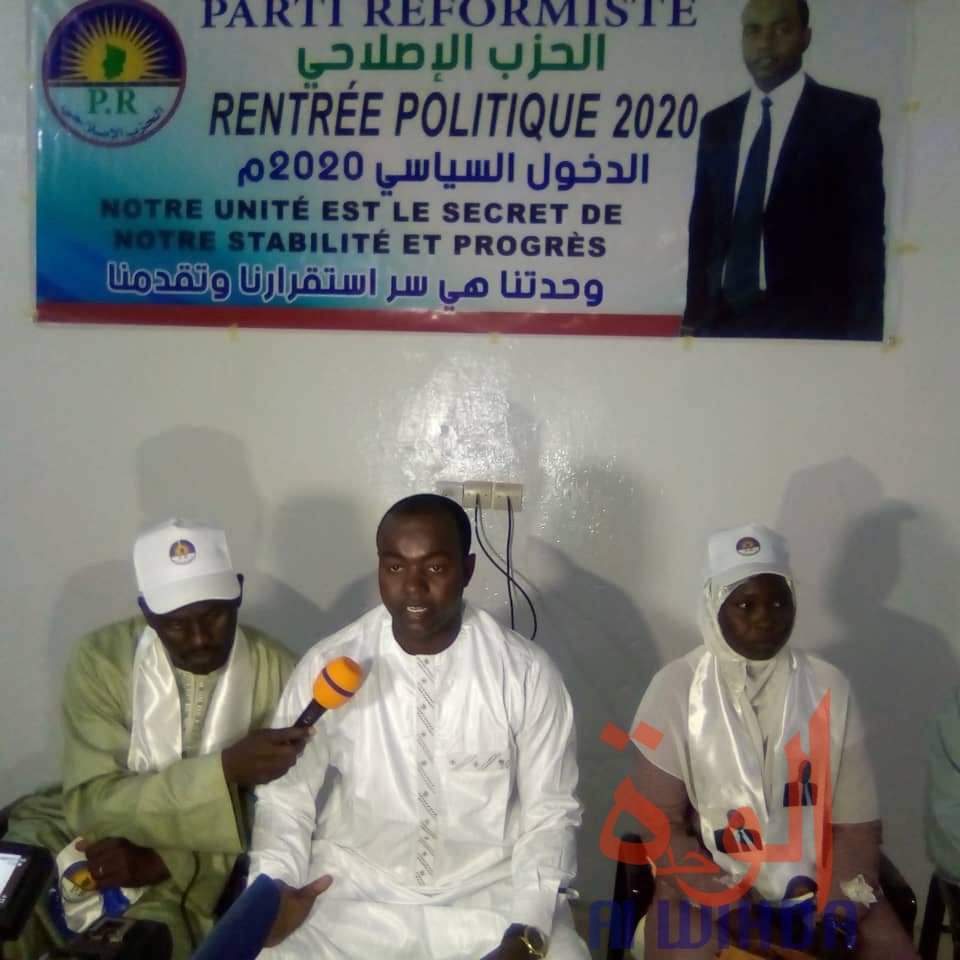 Tchad : le Parti Réformiste fait sa rentrée politique à l'Est. © Abba Issa/Alwihda Info