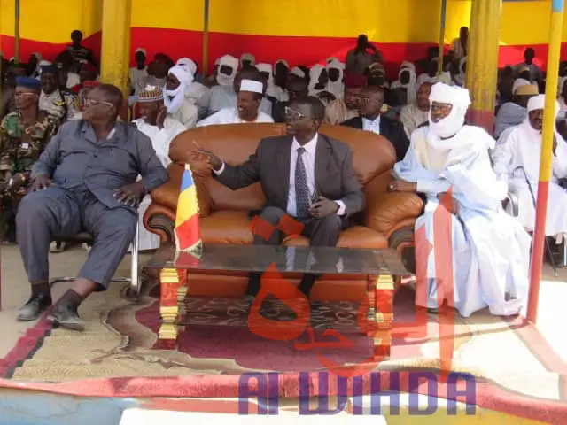 Tchad : retour sur l'installation du nouveau gouverneur de la province de Sila. © Mahamat Issa Gadaya/Alwihda Info