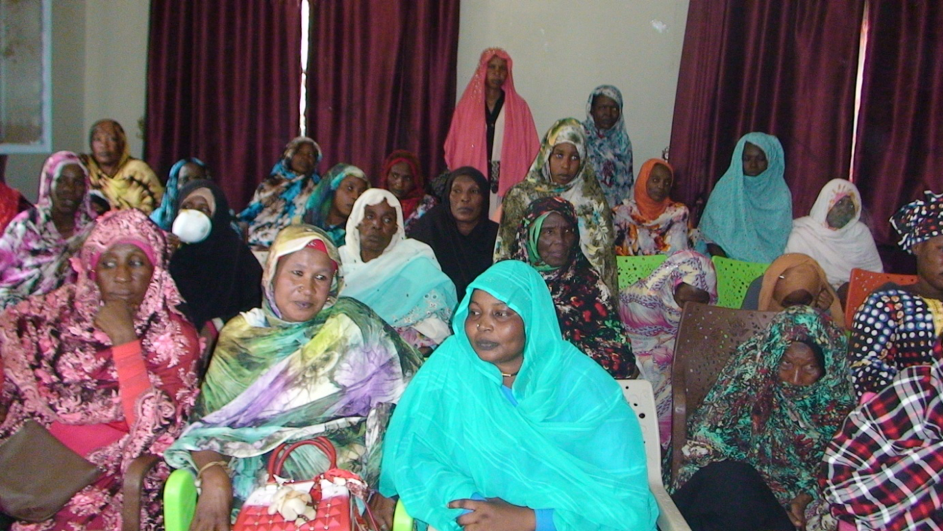 Tchad : des pagnes du 8 mars offerts aux femmes du Hadjer-Lamis. © Mbainaissem Gédéon/Alwihda Info