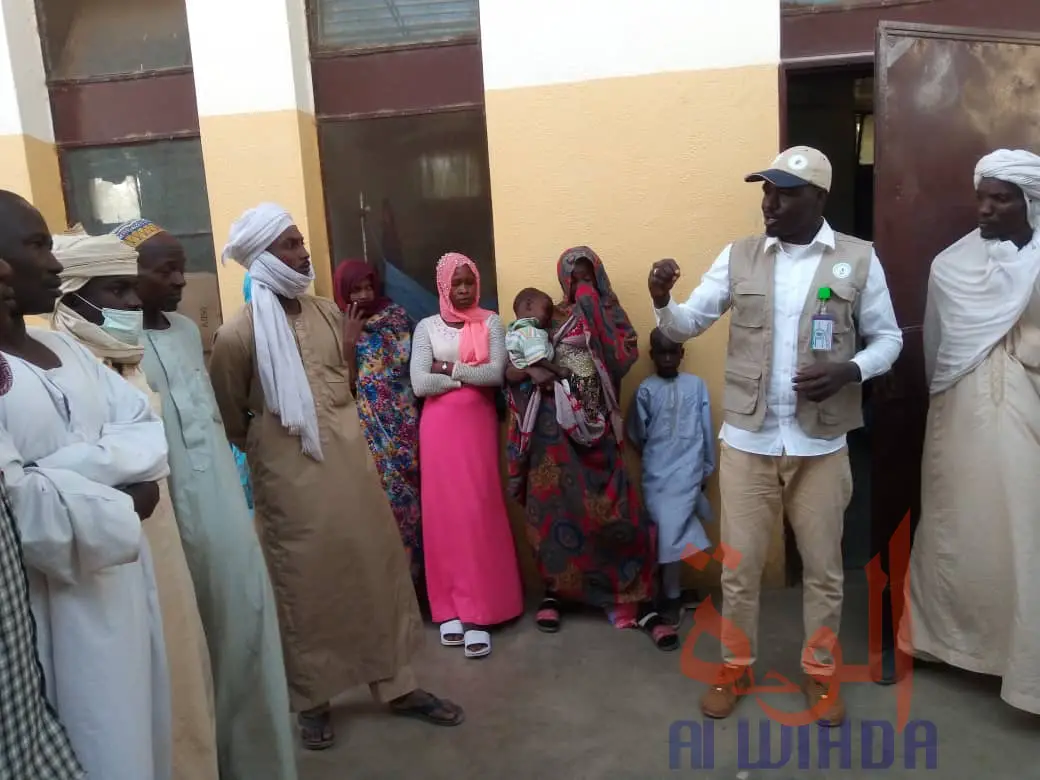 Tchad : une opération de salubrité à l’hôpital régional d’Abéché. © DR/OHDSS