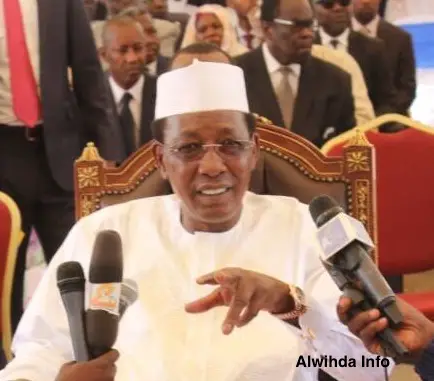 Le chef de l'Etat Idriss Déby. © D.W./Alwihda Info