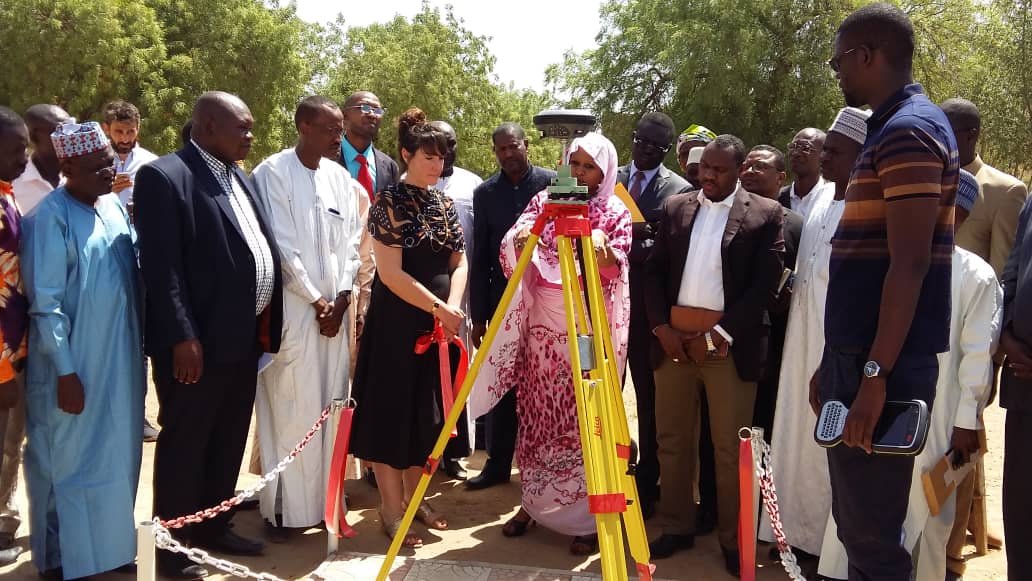 Tchad : 172 bornes géodésiques seront construites à N'Djamena. © Mahamat Abdramane Ali Kitire/Alwihda Info