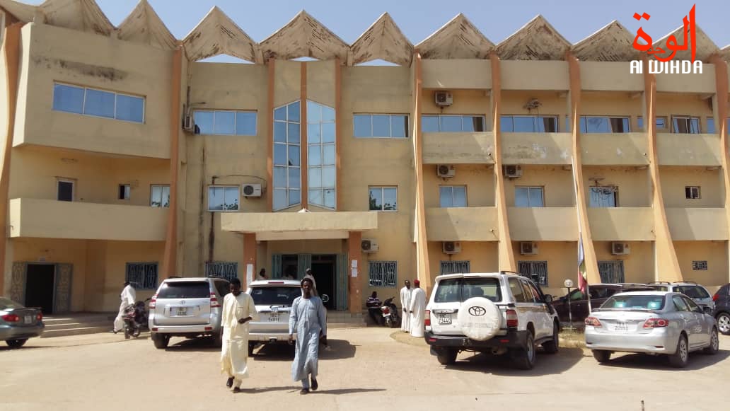 Le Palais de justice à N'Djamena. © Mahamat Abderaman/Alwihda Info