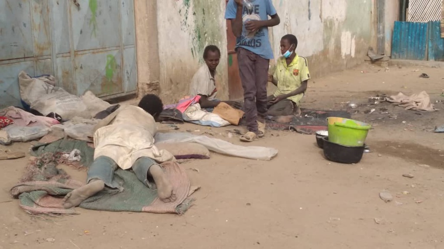 Tchad - Covid-19 : les enfants à la rue, premières victimes des mesures restrictives. © Djibrine Haïdar/Alwihda Info