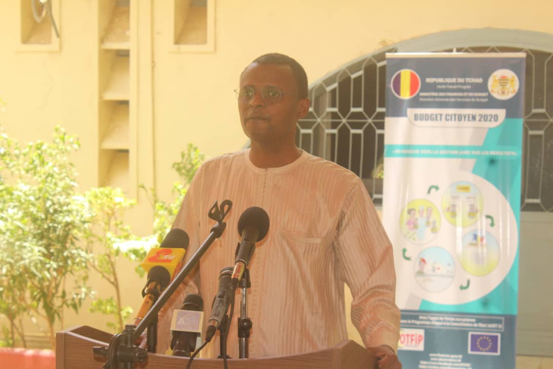 Le ministre des Finances et du Budget, Tahir Hamid Nguilin. © Djibrine Haïdar/Alwihda Info