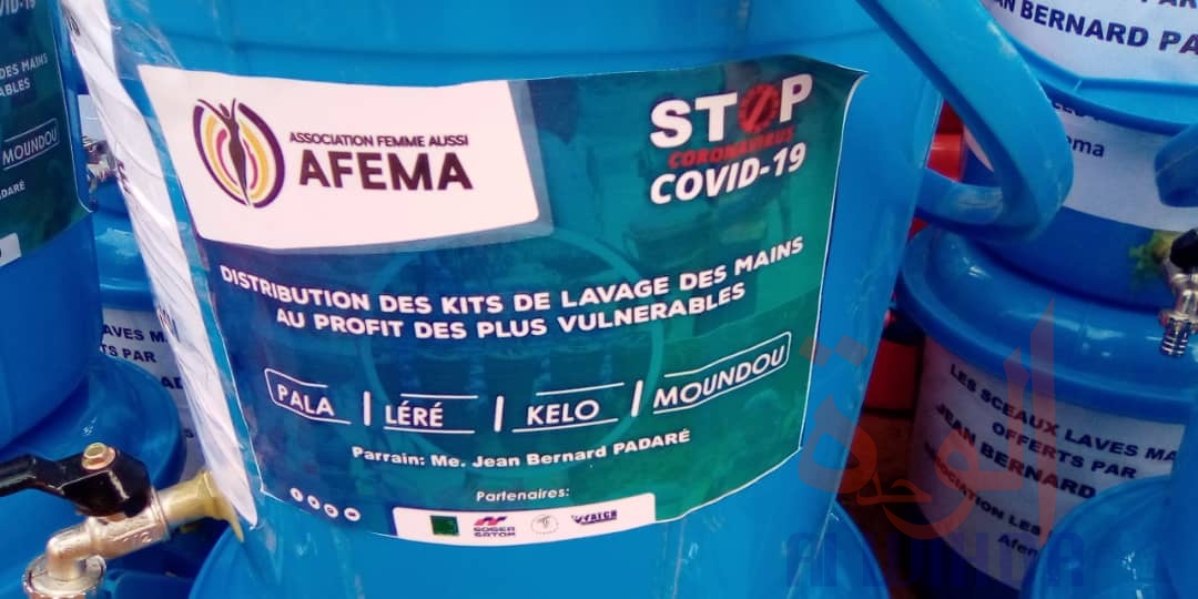 Tchad - Covid-19 : 850 kits d'hygiène offerts à la population du Mayo Kebbi Ouest. © Foka Mapagne/Alwihda Info