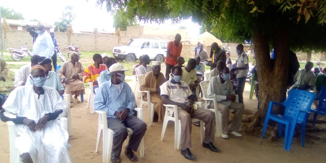 Tchad - Covid-19 : 2000 masques pour la commune de Pala. © Foka Mapagne/Alwihda Info