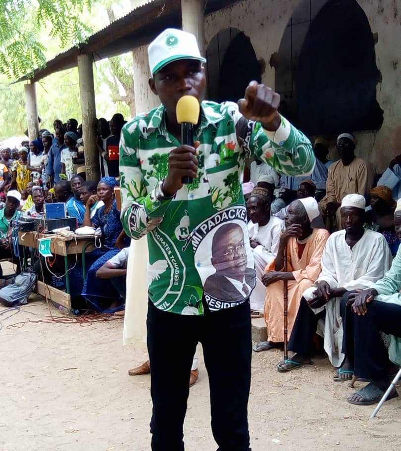 Le président de la fédération du RNDT Le Réveil du Mayo Kebbi Ouest, Dikbo Hubert. © Foka Mapagne/Alwihda Info