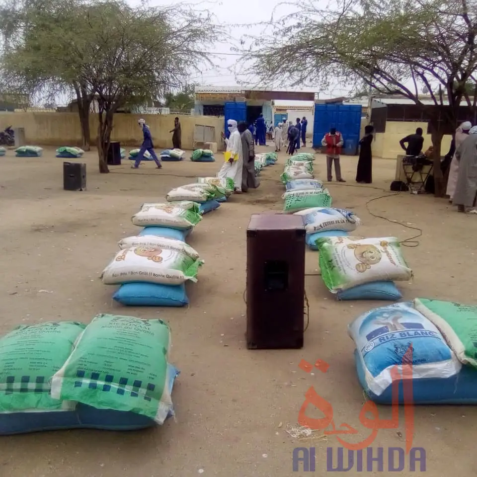 Tchad : la distribution de vivres aux démunis lancée au Ouaddaï