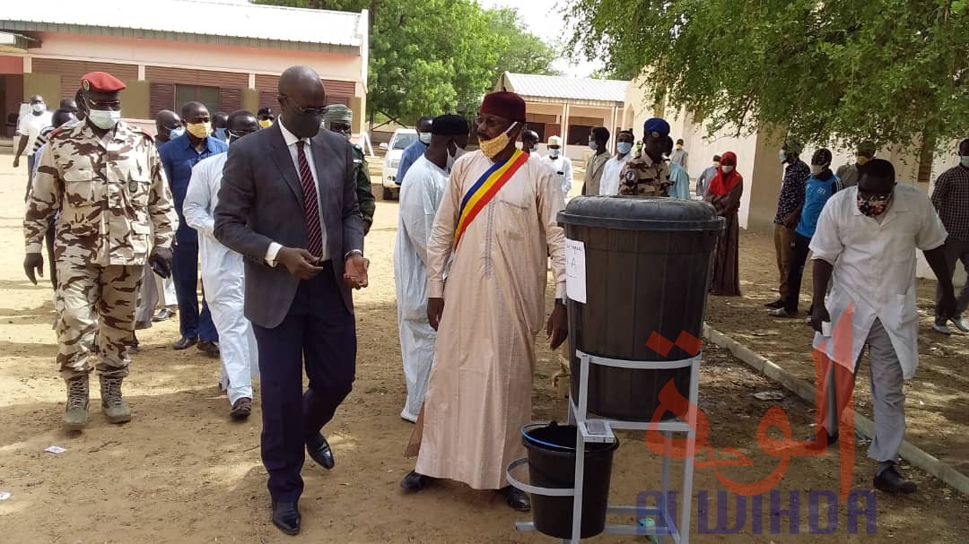 Tchad : une reprise des cours dans le strict respect des mesures barrières à Ati. © Hassan Djidda Hassan/Alwihda Info