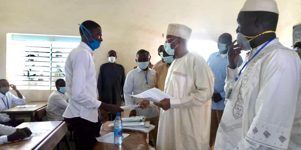 Tchad : 1253 candidats ont débuté les épreuves du baccalauréat à Mongo. © Béchir Badjoury/Alwihda Info