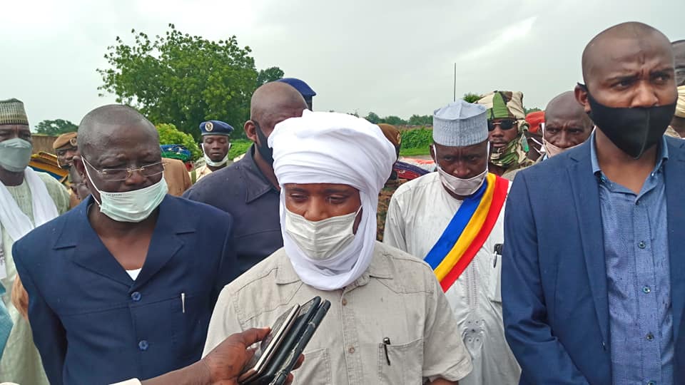 Le ministre de la Santé publique et de la Solidarité nationale, Dr. Abdoulaye Sabre Fadoul. © Min.Santé