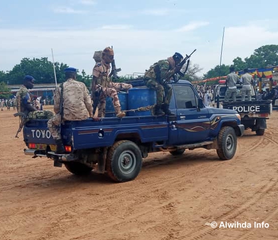 Des gendarmes au Tchad. Illustration © Mahamat Issa Gadaya/Alwihda Info