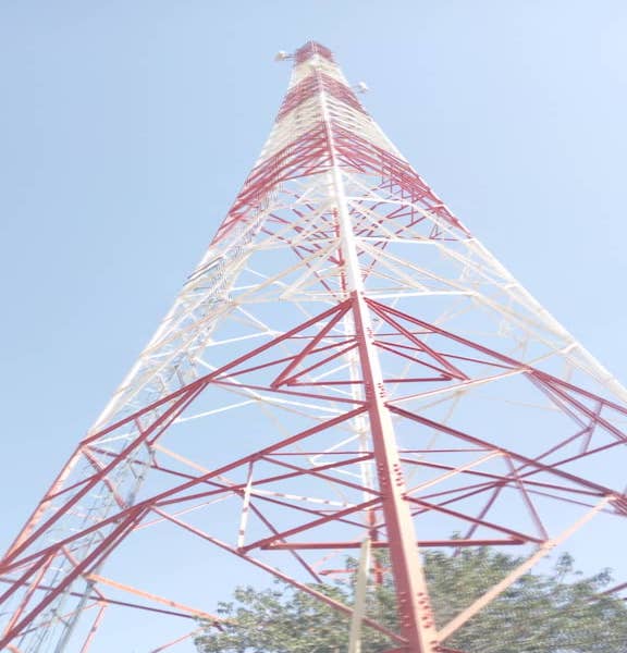 Un antenne réseau au Tchad. © Mahamat Issa Gadaya/Alwihda Info