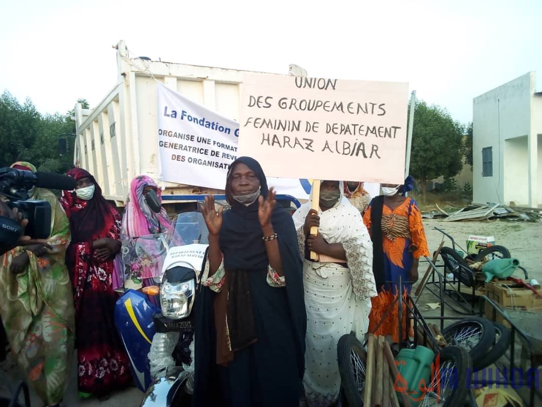 Tchad : des associations féminines renforcent leur autonomisation au Hadjer-Lamis. © Mbainaissem Gédéon Mbeïbadoum/Alwihda Info